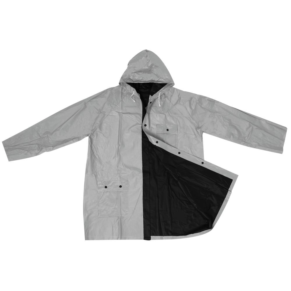 Chubasquero de PVC reversible de PVC, XL.
