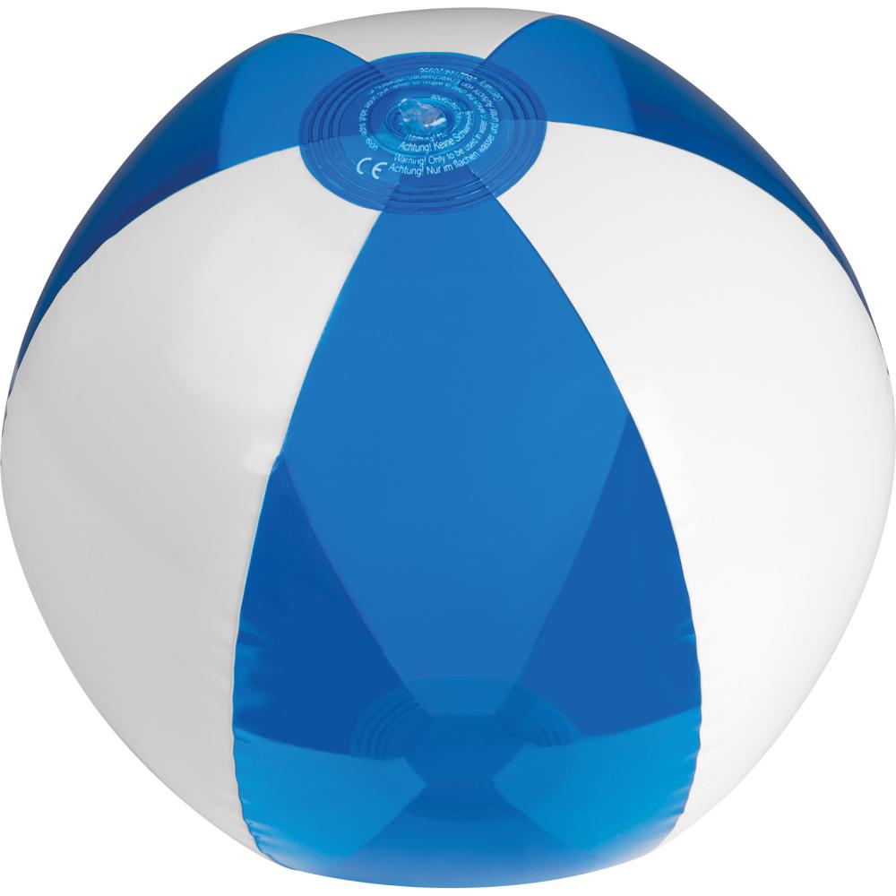 Pelota de playa bicolor