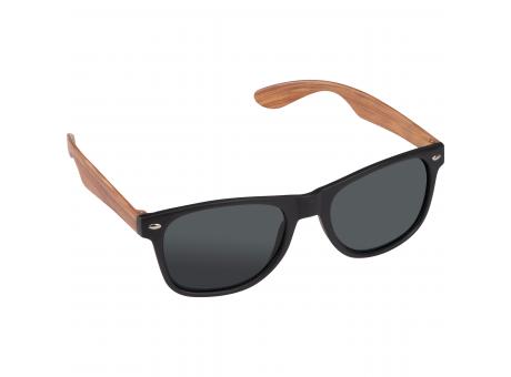 Gafas de sol con patillas de madera.