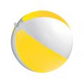 Pelota hinchable de playa bicolor.