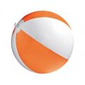 Pelota hinchable de playa bicolor.