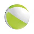 Pelota hinchable de playa bicolor.