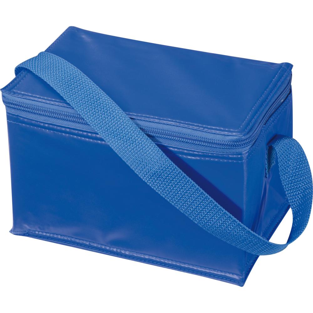Nevera portátil para 6 latas.