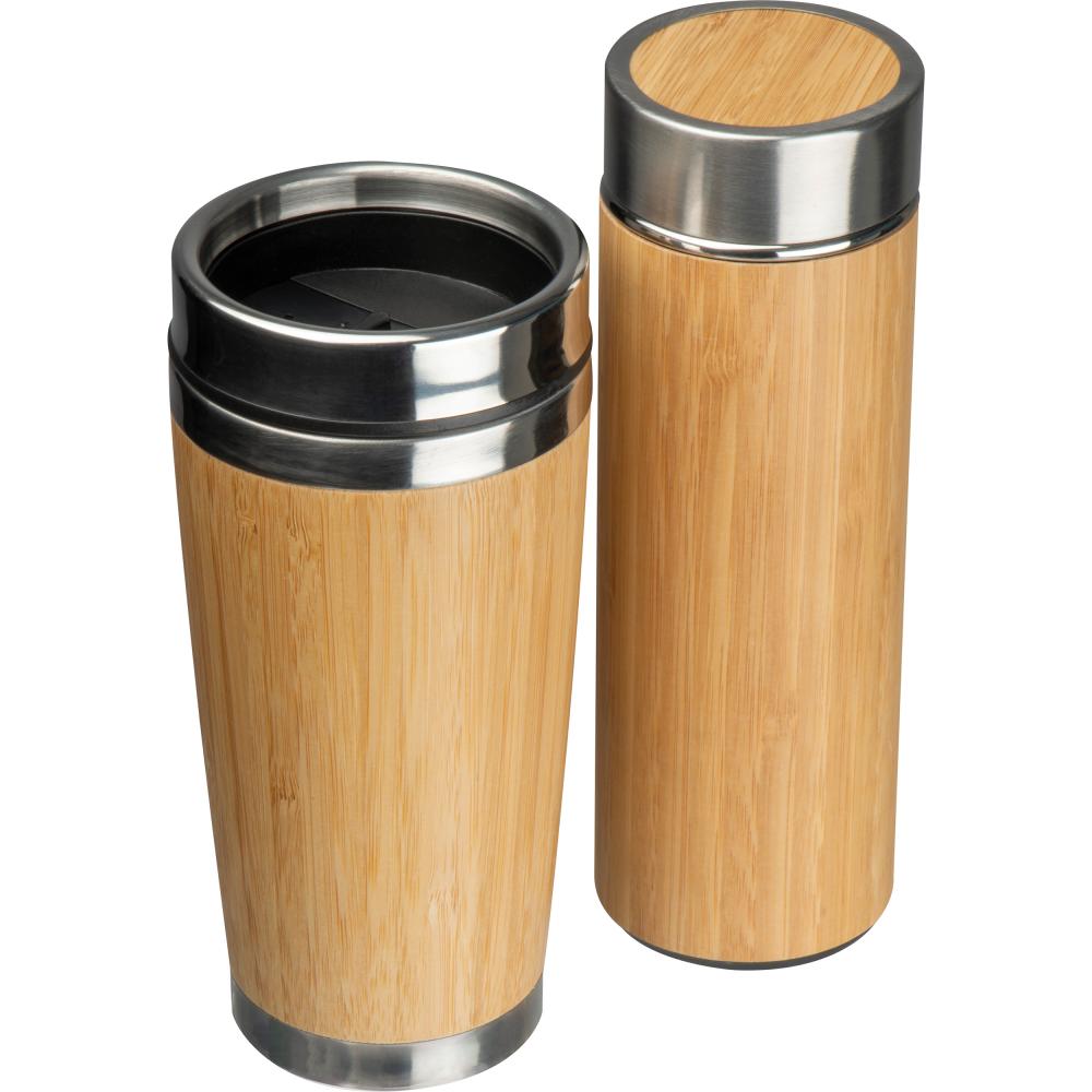 Juego de vaso y termo