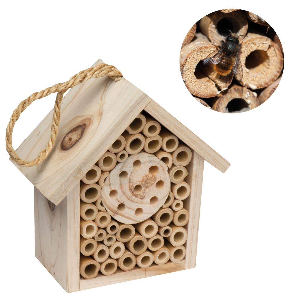 Hotel de madera para insectos 