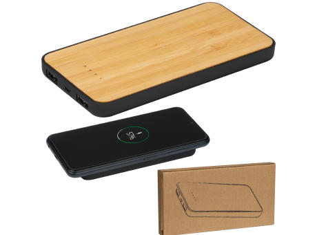 Cargador inalámbrico y powerbank, 8000 mAh