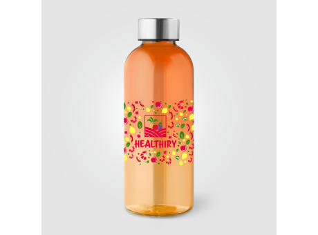 Skye – Trinkflasche mit Drehverschluss und Ombre-Finish aus rPET – 650 ml