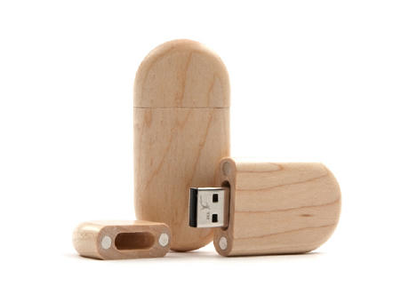 USB-Stick Holz Trailer