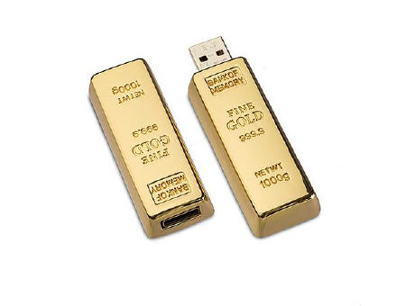 USB-Stick Goldbarren