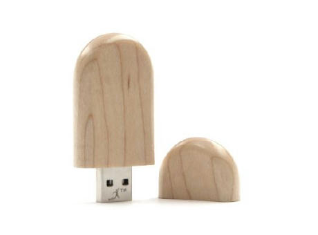 USB-Stick Holz Trailer