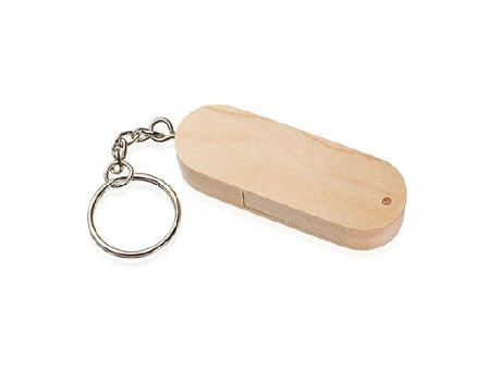 USB-Stick Holz Robin