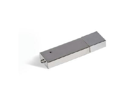USB-Stick Chrom-Silber-512 MB