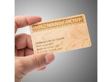 USB-Card Holz