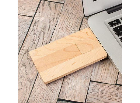 USB-Card Holz