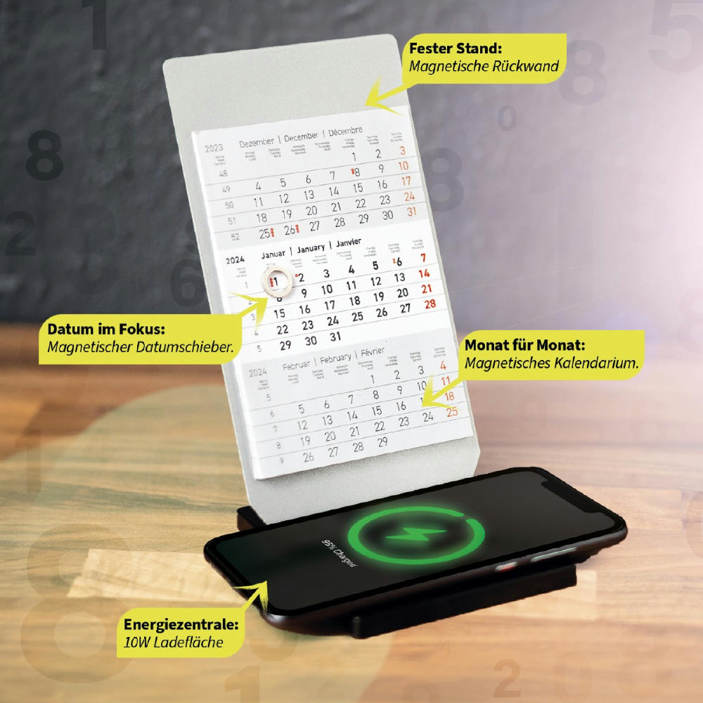 Wireless Charging Kalender - 10W