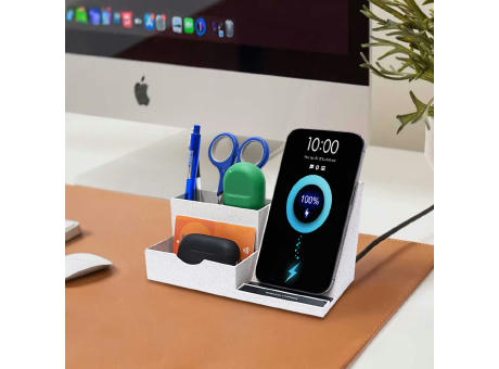 EcoCharge Desk Organizer