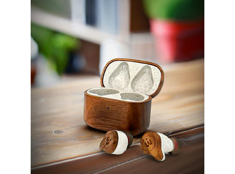 EchoTone Wood Earbuds