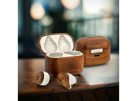 EchoTone Wood Earbuds