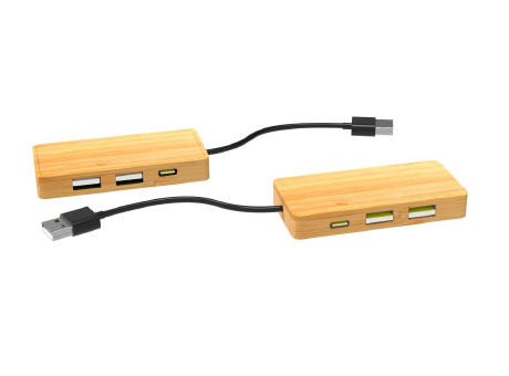 BrightBamboo USB Hub 