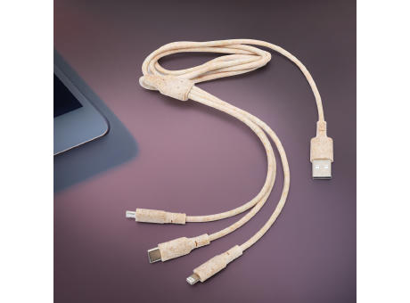 WheatLink 3-in-1 USB Cable