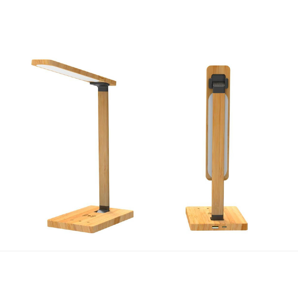 Wireless Charging Lamp Bamboo