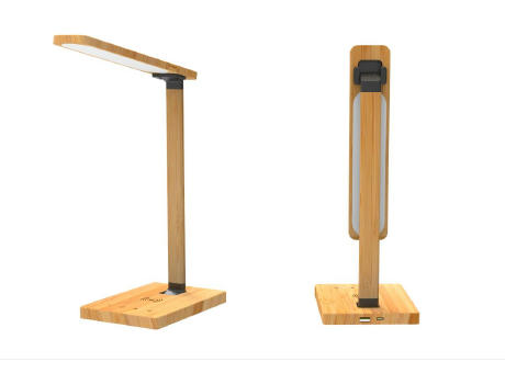 Wireless Charging Lamp Bamboo