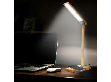 Wireless Charging Lamp Bamboo