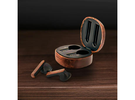 EchoTune Wood Earbuds