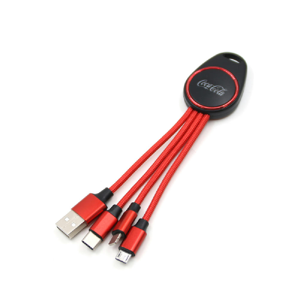 TechCharge 3-in-1 Glow Cable