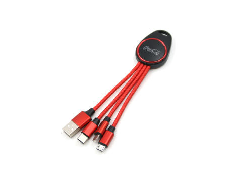 TechCharge 3-in-1 Glow Cable