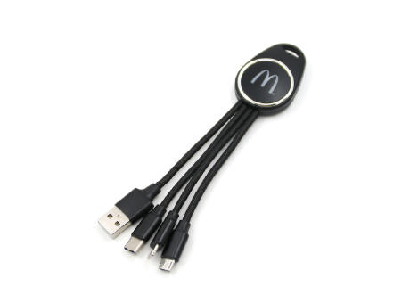 TechCharge 3-in-1 Glow Cable