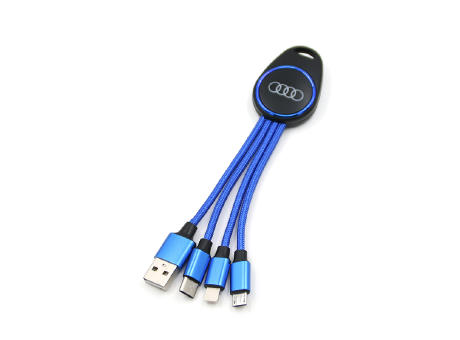 TechCharge 3-in-1 Glow Cable