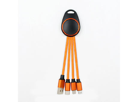 TechCharge 3-in-1 Glow Cable