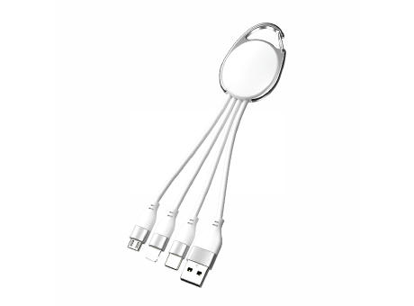 SwiftSync 3-in-1 KeyCharge Cable