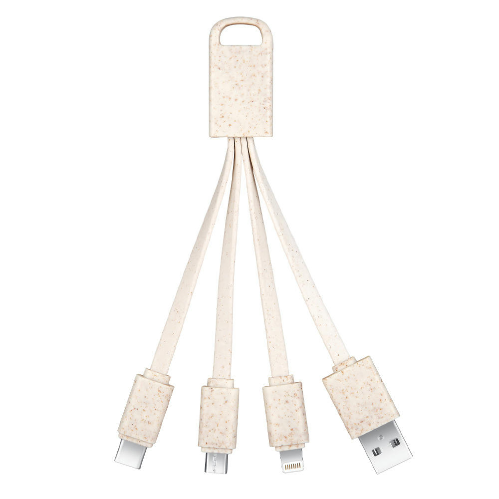 Wheat Straw USB Cable