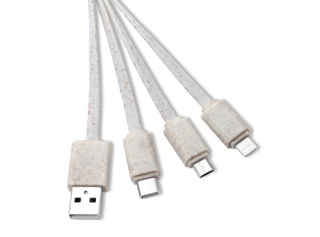 Wheat Straw USB Cable