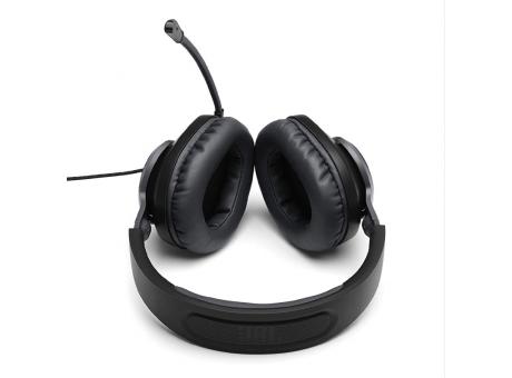 JBL Quantum 100 - Kabelgebundenes Over-Ear-Gaming-Headset mit abnehmbarem Mikro