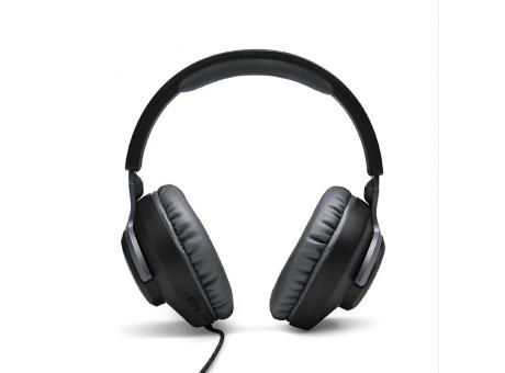 JBL Quantum 100 - Kabelgebundenes Over-Ear-Gaming-Headset mit abnehmbarem Mikro