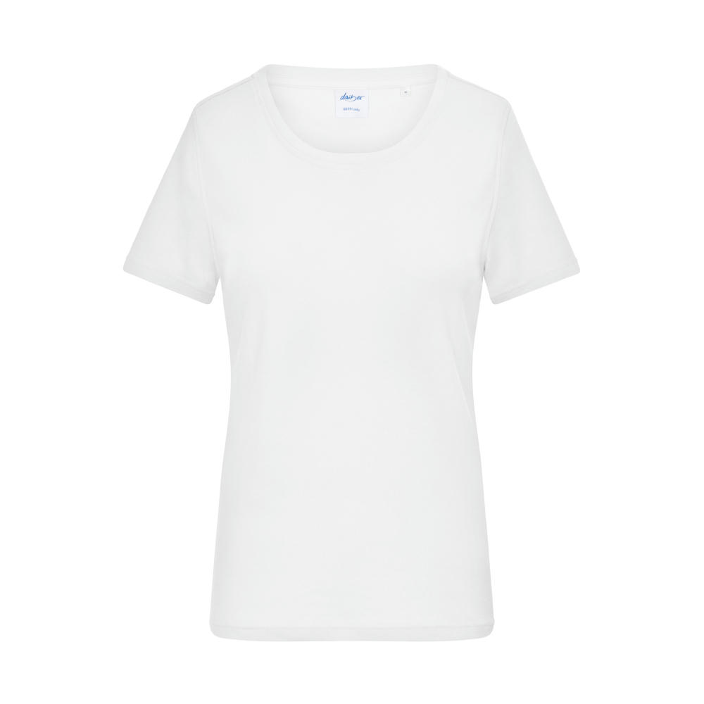 Ladies' T-Shirt 1:1 Rib - T-Shirt aus weichem 1:1 Feinripp