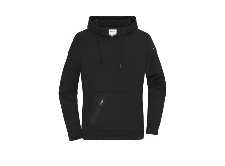 Ladies' Hoody Interlock - Stylischer Hoody in technischem Look