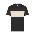 T-Shirt colour-block UNISEX - Unisex T-Shirt mit Kontrasteinsatz