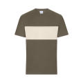 T-Shirt colour-block UNISEX - Unisex T-Shirt mit Kontrasteinsatz