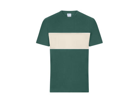 T-Shirt colour-block UNISEX - Unisex T-Shirt mit Kontrasteinsatz