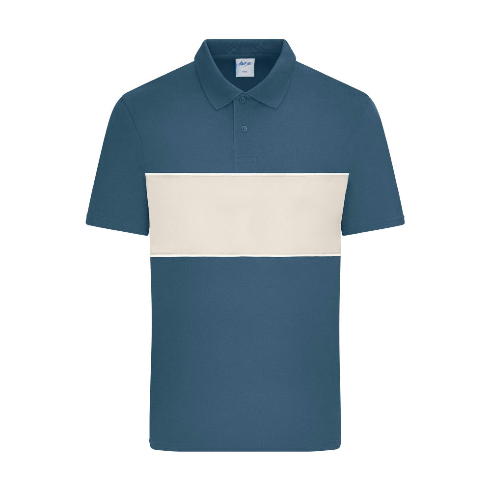 Polo colour-block UNISEX - Unisex Poloshirt mit Kontrasteinsatz