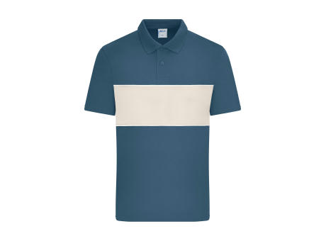 Polo colour-block UNISEX - Unisex Poloshirt mit Kontrasteinsatz