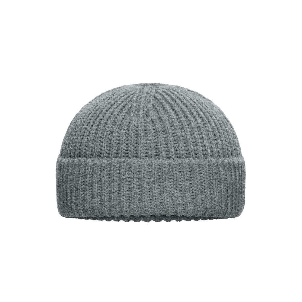 Fisherman Beanie - Modische Strickmütze mit Umschlag