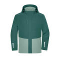 Workwear Hardshell Rainjacket - Funktionelle Regenjacke mit farblich abgesetzten Details