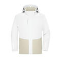 Workwear Hardshell Rainjacket - Funktionelle Regenjacke mit farblich abgesetzten Details
