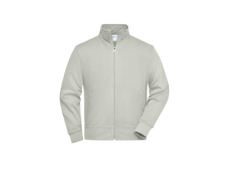 Workwear Sweat Jacket - Sweatjacke mit Stehkragen und Reißverschluss