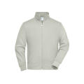 Workwear Sweat Jacket - Sweatjacke mit Stehkragen und Reißverschluss